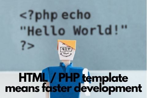 HTML / PHP template